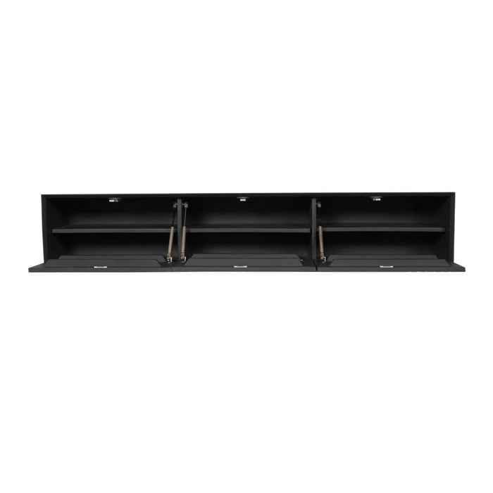 STARFURN TV-meubel Zwevend tv meubel Madison Zwart 160 cm 160x35x30 cm-TV-meubels-Starfurn
