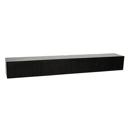 STARFURN TV-meubel Zwevend tv meubel Madison Zwart 240 cm 240x35x30 cm-TV-meubels-Starfurn