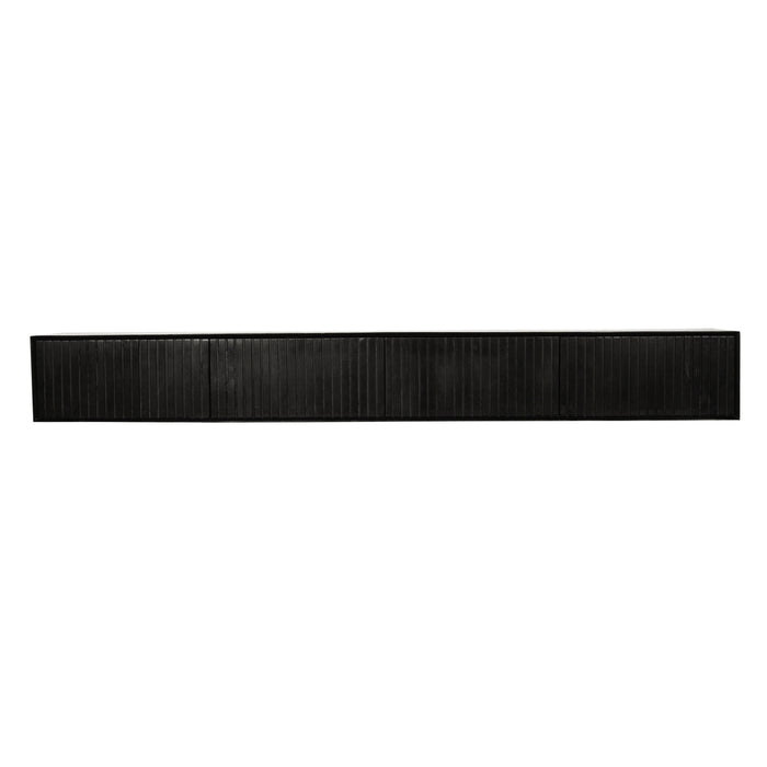 STARFURN TV-meubel Zwevend tv meubel Madison Zwart 240 cm 240x35x30 cm-TV-meubels-Starfurn