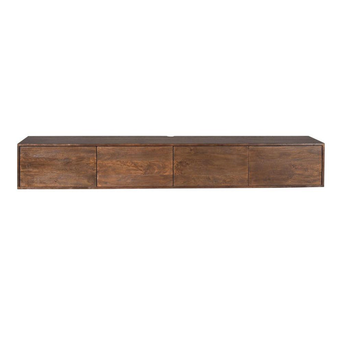 STARFURN TV-meubel Zwevend tv meubel Vision Bruin 240 cm 240x30x35 cm-TV-meubels-Starfurn