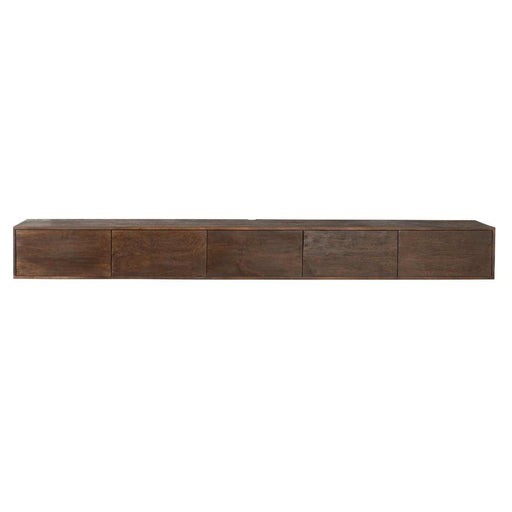 STARFURN TV-meubel Zwevend tv meubel Vision Bruin 280 cm 280x30x35 cm-TV-meubels-Starfurn