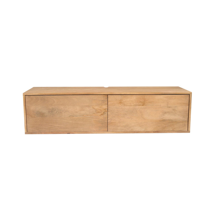 STARFURN TV-meubel Zwevend tv meubel Vision Licht mango 120 cm-TV-meubels-Starfurn