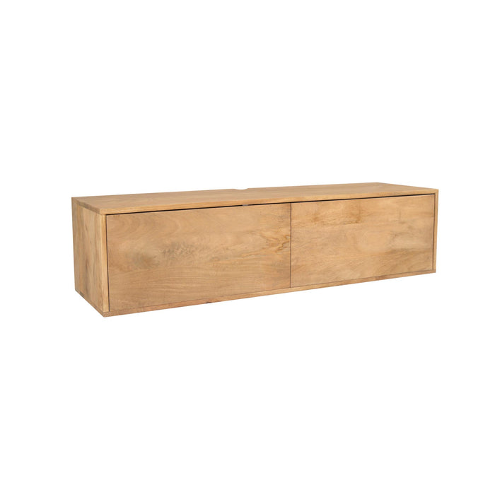 STARFURN TV-meubel Zwevend tv meubel Vision Licht mango 120 cm-TV-meubels-Starfurn