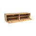STARFURN TV-meubel Zwevend tv meubel Vision Licht mango 120 cm-TV-meubels-Starfurn