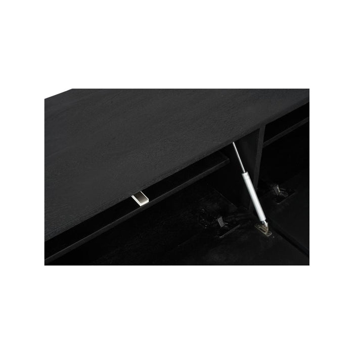 STARFURN TV-meubel Zwevend tv meubel Vision Zwart 120 cm 120x30x35 cm-TV-meubels-Starfurn