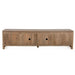 STARFURN Tv meubel Dallas Naturel Mangohout 210 cm-TV-meubels-Starfurn