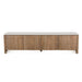 STARFURN Tv meubel Dallas Naturel Mangohout 210 cm-TV-meubels-Starfurn