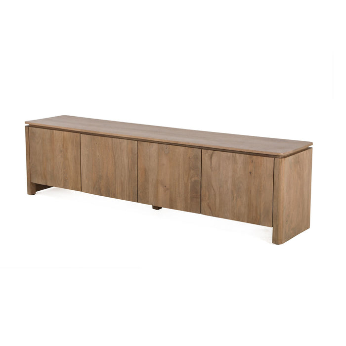 STARFURN Tv meubel Dallas Naturel Mangohout 210 cm-TV-meubels-Starfurn