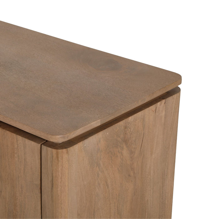 STARFURN Tv meubel Dallas Naturel Mangohout 210 cm-TV-meubels-Starfurn