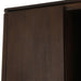 STARFURN Vakkenkast Dallas Bruin Mangohout 90 cm-Opbergkasten-Starfurn