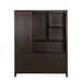 STARFURN Vakkenkast XL Dallas Bruin Mangohout 160 cm-Opbergkasten-Starfurn