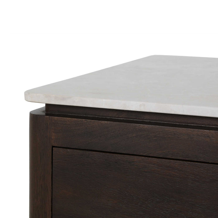 STARFURN Vierkante Salontafel Dallas Bruin Mangohout 80 cm-Salontafels-Starfurn