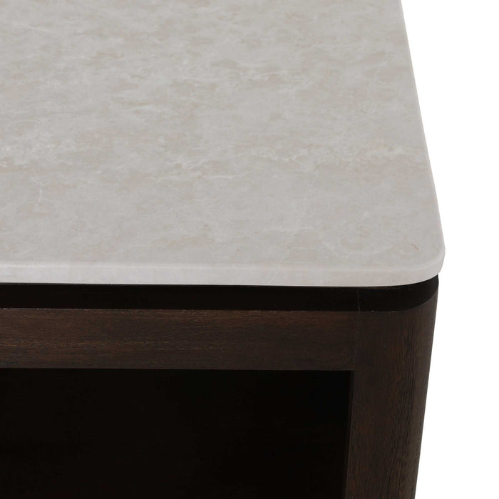 STARFURN Vierkante Salontafel Dallas Bruin Mangohout 80 cm-Salontafels-Starfurn