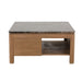 STARFURN Vierkante Salontafel Dallas Naturel Mangohout 80 cm-Salontafels-Starfurn