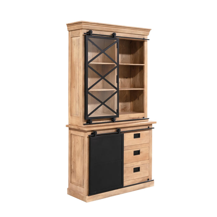 STARFURN Vitrinekast Fresno | 120 cm-Vitrinekasten-Starfurn