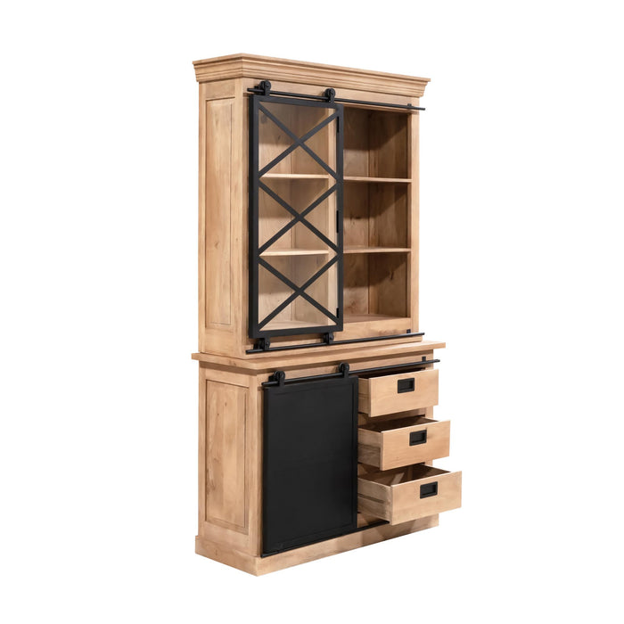 STARFURN Vitrinekast Fresno | 120 cm-Vitrinekasten-Starfurn