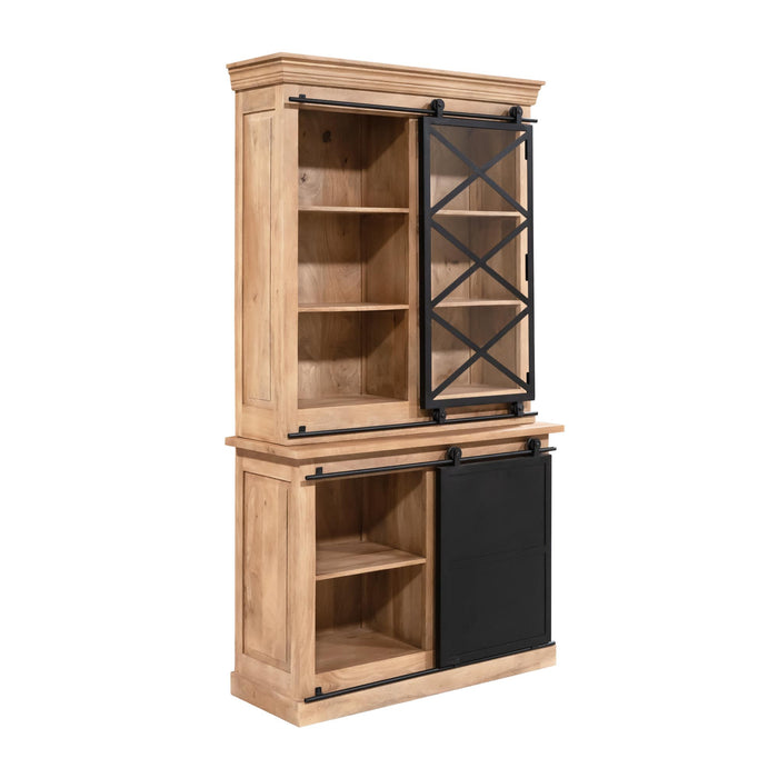STARFURN Vitrinekast Fresno | 120 cm-Vitrinekasten-Starfurn