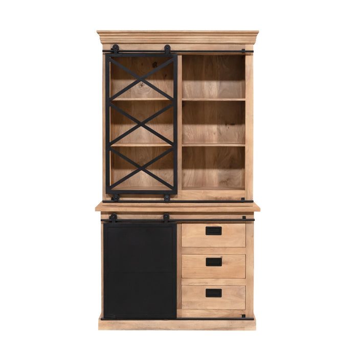 STARFURN Vitrinekast Fresno | 120 cm-Vitrinekasten-Starfurn