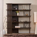 STARFURN Wandkast Lina Mangohout Bruin 150 cm-Boekenkasten-Starfurn