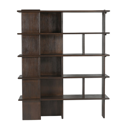 STARFURN Wandkast Lina Mangohout Bruin 150 cm-Boekenkasten-Starfurn