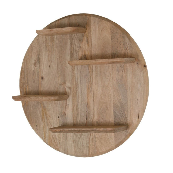 STARFURN Wandrek Lena | 75 cm | Licht mango-Wandplanken-Starfurn