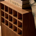 STARFURN Wijnkast Madison Naturel 55 cm 55x35x90 cm-Wijnkasten-Starfurn