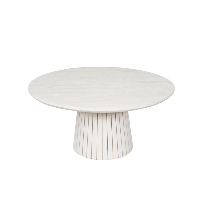 STARFURN Salontafel Solana Zand Mangohout 80 cm