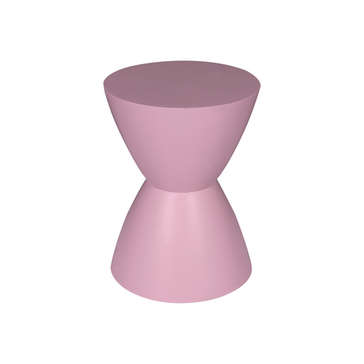 Bijzettafel Abbey Roze Mangohout 33 cm 33x33x45 cm-Bijzettafels-Starfurn