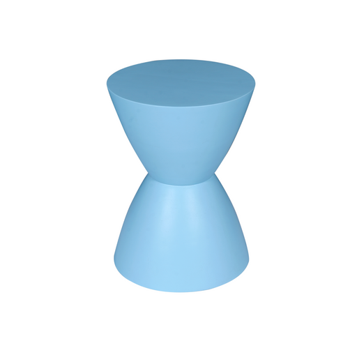 Bijzettafel Abbey Blauw Mangohout 33 cm 33x33x45 cm-Bijzettafels-Starfurn
