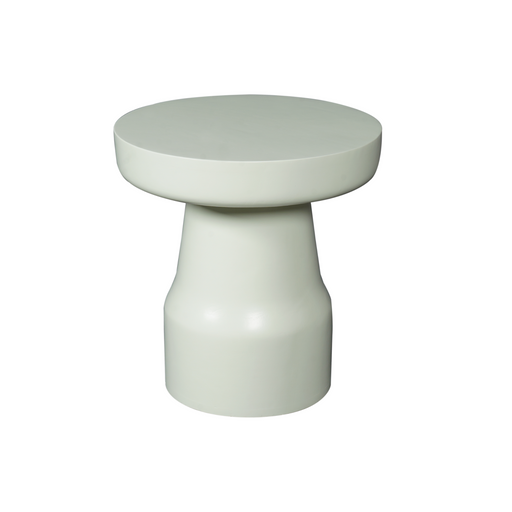 Bijzettafel Drum Groen Mangohout 40 cm 40x40x42 cm-Bijzettafels-Starfurn