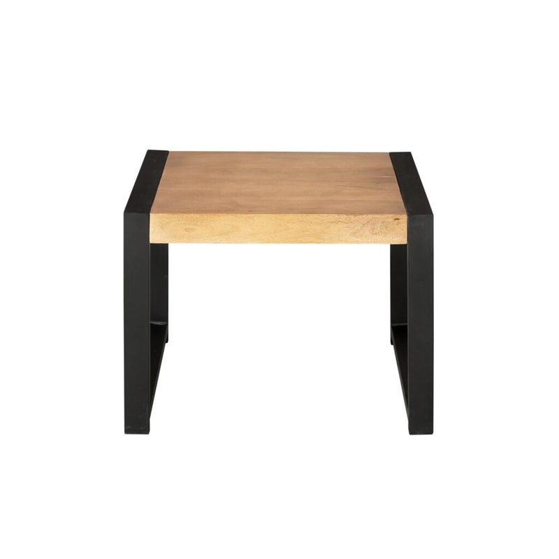 Bijzettafel Britt Mangohout Naturel 60x60-Bijzettafels-Starfurn