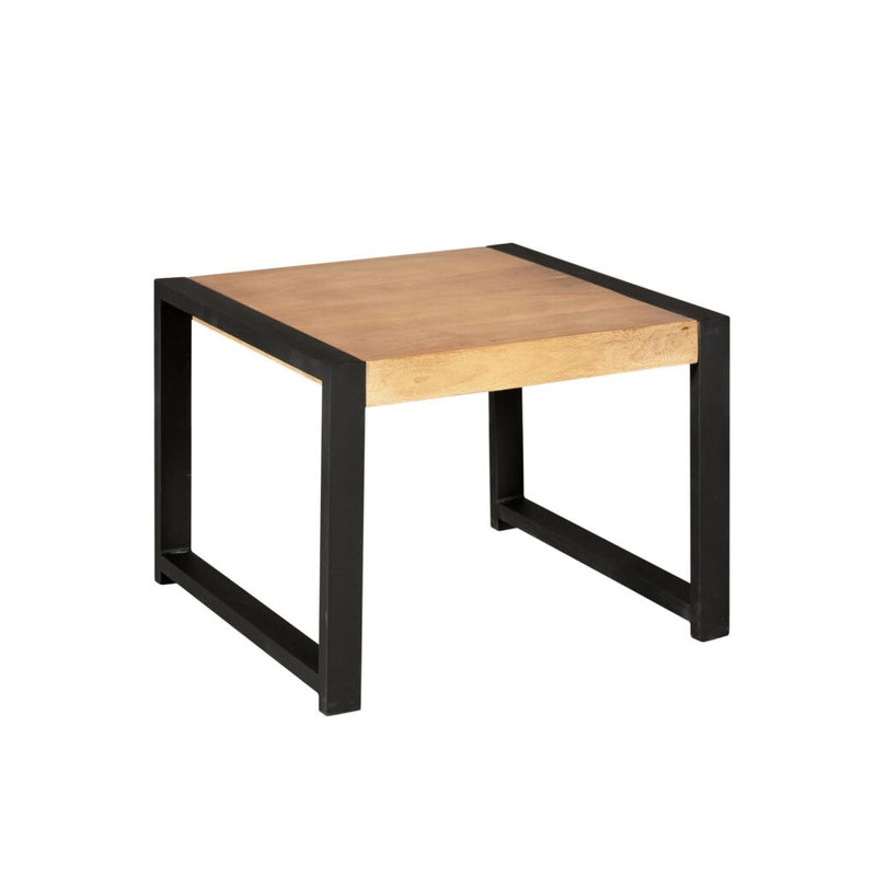 Bijzettafel Britt Mangohout Naturel 60x60-Bijzettafels-Starfurn