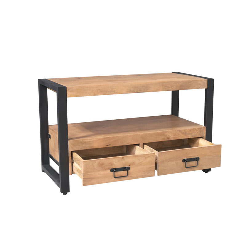 TV-meubel Britt Mangohout Naturel 100cm-TV-meubels-Starfurn