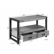TV-meubel Britt Mangohout Naturel 100cm-TV-meubels-Starfurn