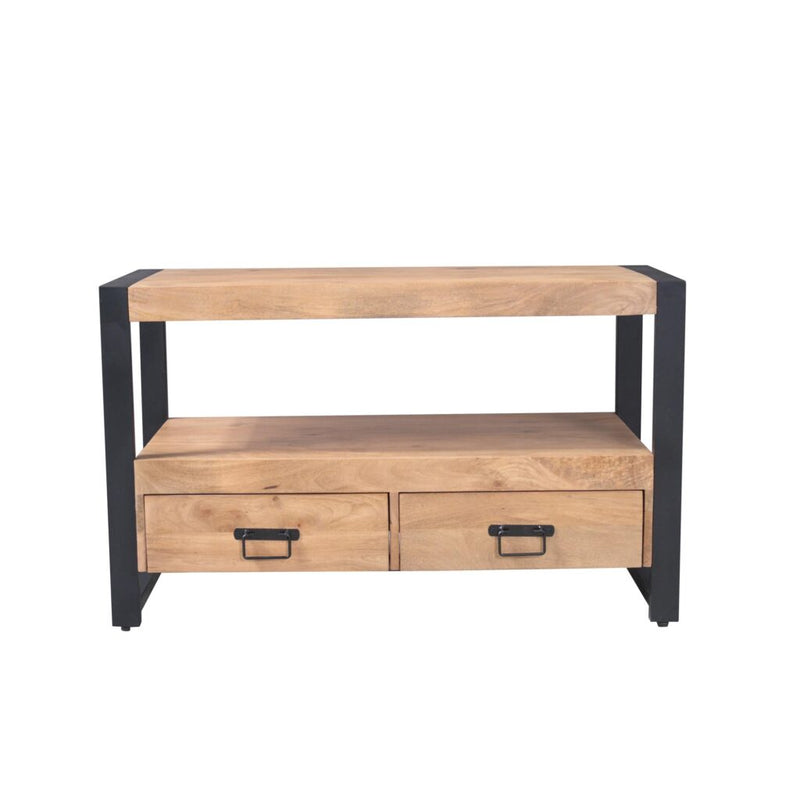 TV-meubel Britt Mangohout Naturel 120cm-TV-meubels-Starfurn