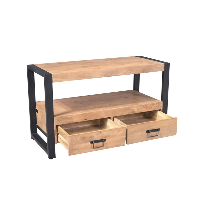 TV-meubel Britt Mangohout Naturel 120cm-TV-meubels-Starfurn