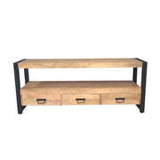 TV-meubel Britt Mangohout Naturel 150cm-TV-meubels-Starfurn