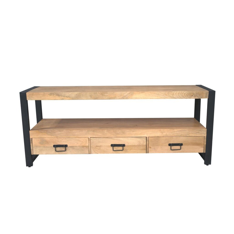 TV-meubel Britt Mangohout Naturel 150cm-TV-meubels-Starfurn