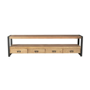 TV-meubel Britt Mangohout Naturel 180cm-TV-meubels-Starfurn