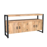 Dressoir Britt Mangohout Naturel 175cm-Dressoirs-Starfurn