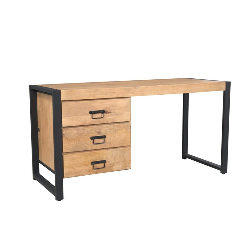 Bureau Britt Mangohout Naturel 145cm-Bureaus-Starfurn