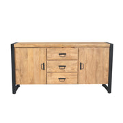 Dressoir Britt Mangohout Naturel 160cm-Dressoirs-Starfurn