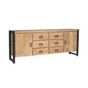 Dressoir Britt Mangohout Naturel 200cm-Dressoirs-Starfurn