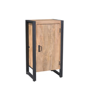 Halkast Britt Mangohout Naturel 55cm Eén Deur-Opbergkasten-Starfurn