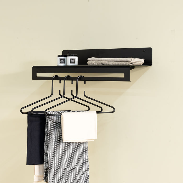 SWAY 60 Wandkapstok - Zwart Spinder Design-Kapstokken-Spinder