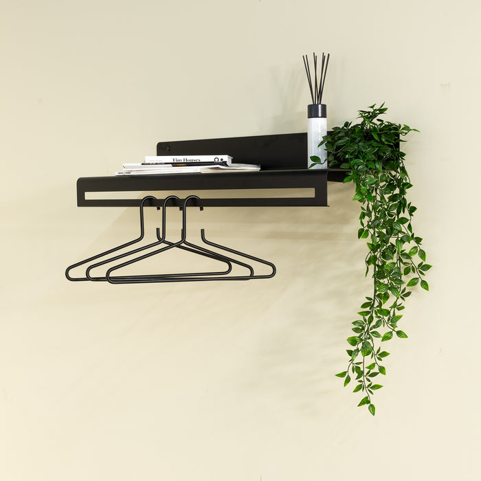 SWAY 80 Wandkapstok - Zwart Spinder Design-Kapstokken-Spinder