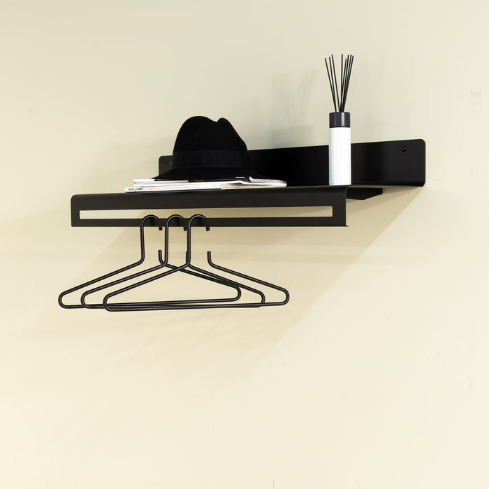 SWAY 80 Wandkapstok - Zwart Spinder Design-Kapstokken-Spinder