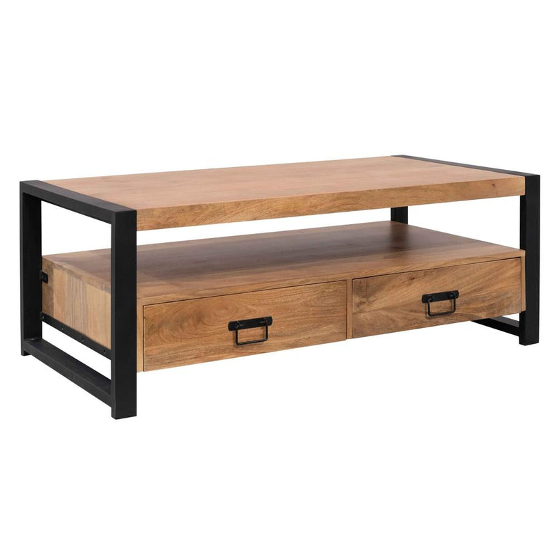 Salontafel 2de kans Starfurn Salontafel Boaz met 4 lades | 120 cm-Salontafels-Starfurn