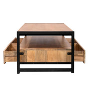 Salontafel 2de kans Starfurn Salontafel Boaz met 4 lades | 120 cm-Salontafels-Starfurn