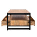 Salontafel 2de kans Starfurn Salontafel Boaz met 4 lades | 120 cm-Salontafels-Starfurn